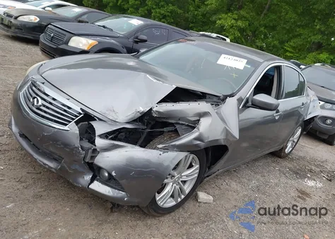 2012 Infiniti G25 Journey из США, поврежденный, VIN JN1DV6AP8CM813118